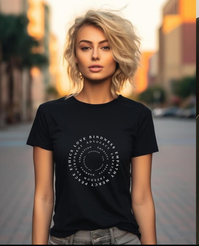 Veganism hologram(female)