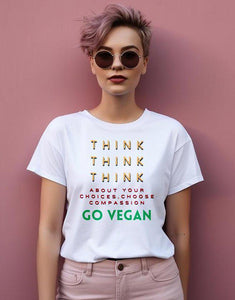 Think Think Think (Unisex) - Zestee Vegan Lifestyle