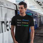 Peace, Ethics, Vegan (Unisex)