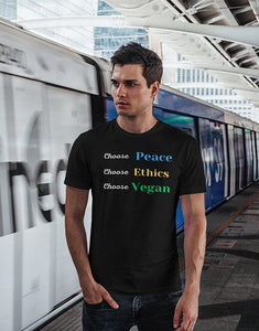 Peace, Ethics, Vegan (Unisex) - Zestee Vegan Lifestyle