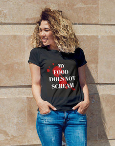 Food Does Not Scream (Unisex) - Zestee Vegan Lifestyle