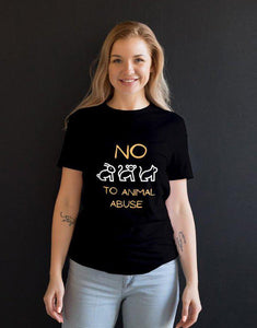 No To Animal Abuse (Unisex) - Zestee Vegan Lifestyle